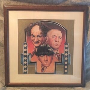 Vintage Collectible “The Three Stooges” Moe, Larry & Curly